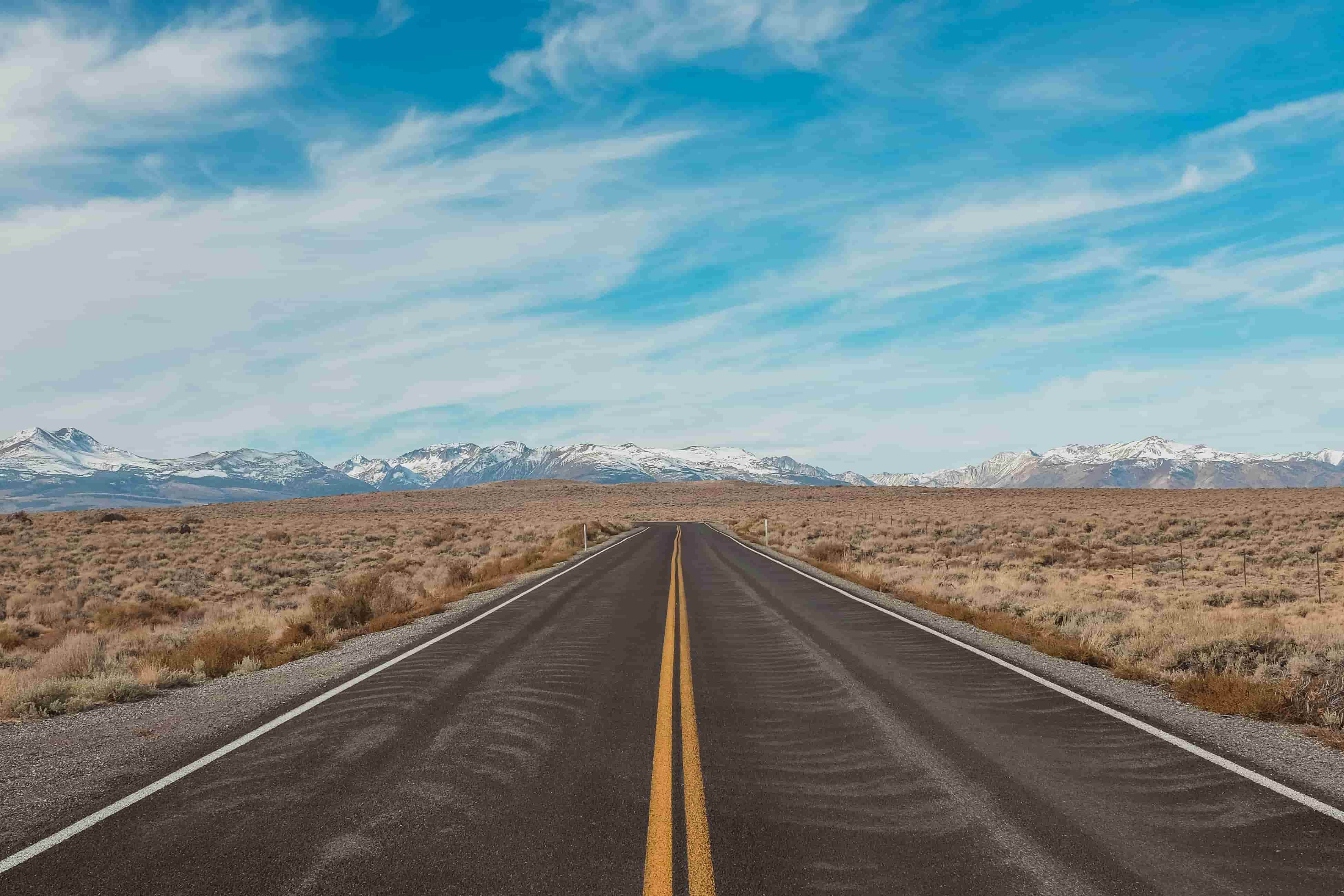 Road with Mountain